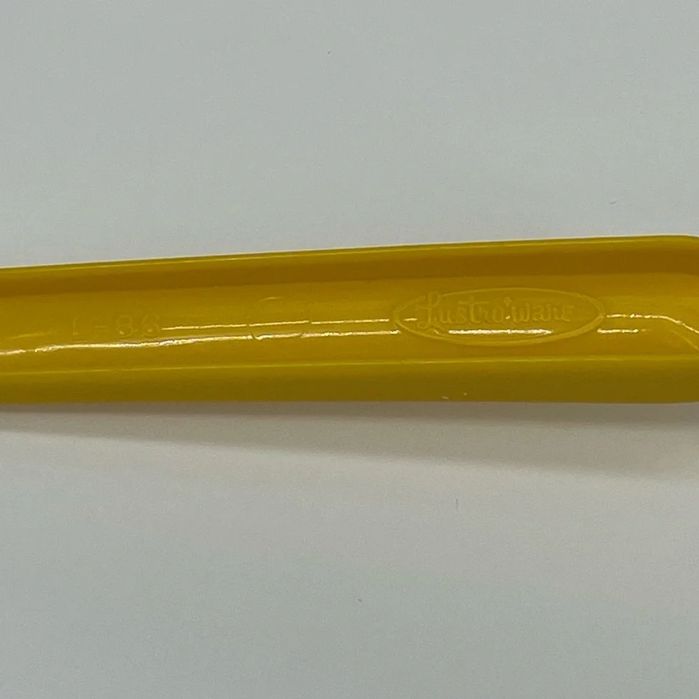Vintage Lusterware Yellow Soup Ladle I - 86